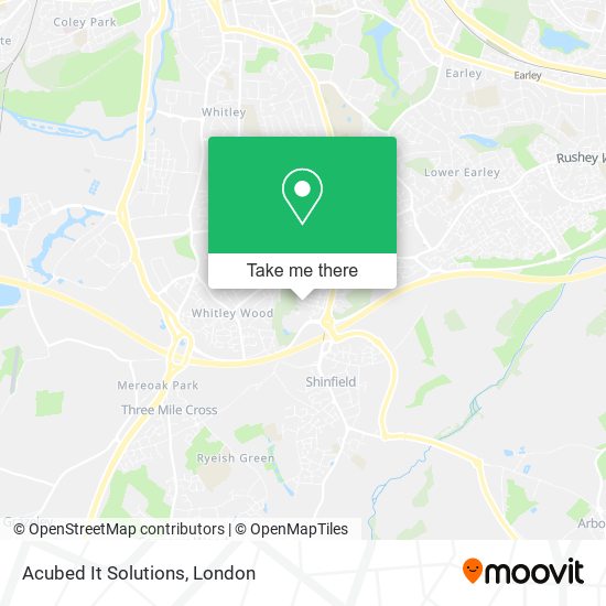Acubed It Solutions map
