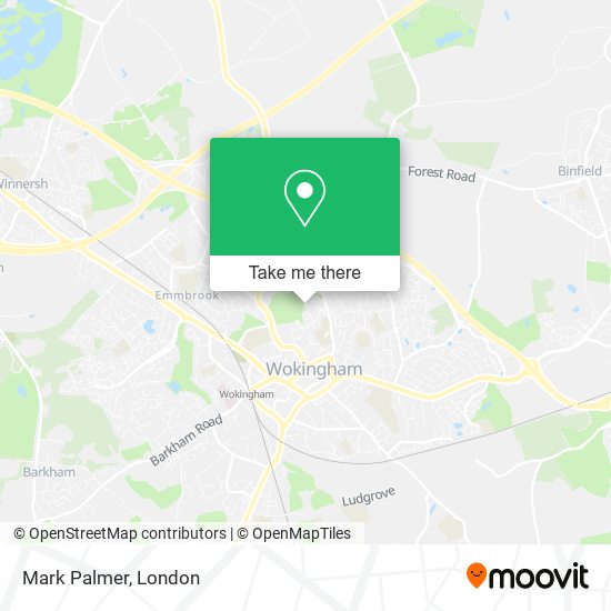 Mark Palmer map