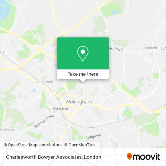 Charlesworth Bowyer Associates map