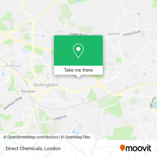 Direct Chemicals map