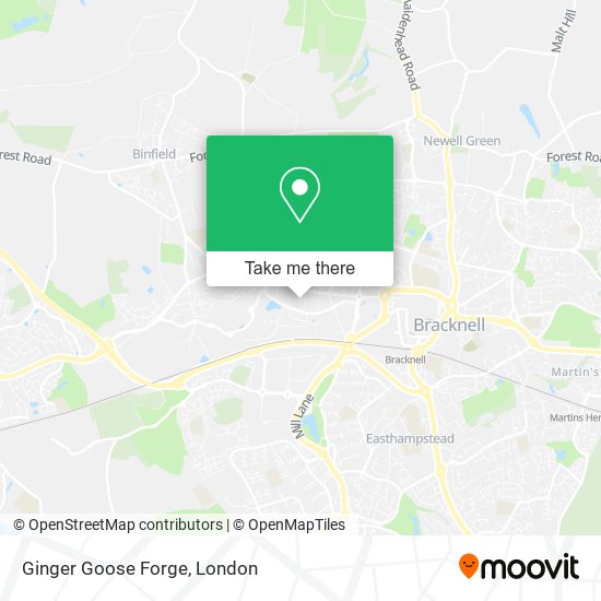 Ginger Goose Forge map