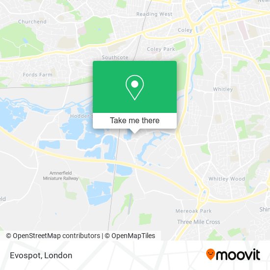 Evospot map