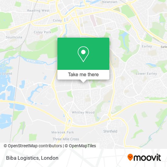 Biba Logistics map