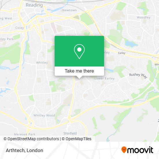 Arthtech map