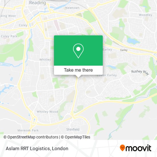 Aslam RRT Logistics map