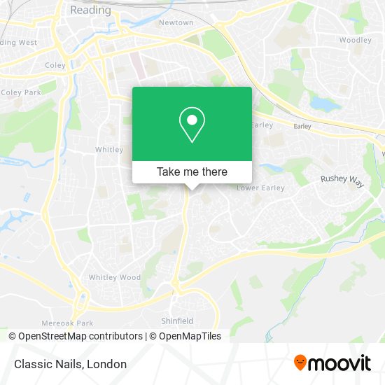 Classic Nails map