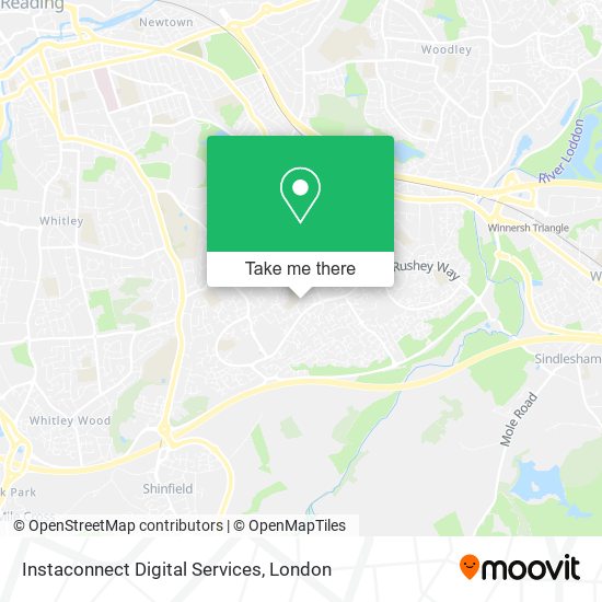 Instaconnect Digital Services map