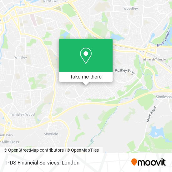 PDS Financial Services map