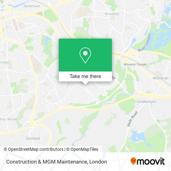 Construction & MGM Maintenance map
