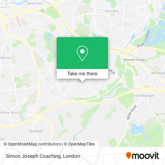 Simon Joseph Coaching map