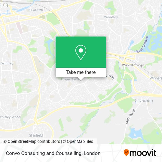 Convo Consulting and Counselling map