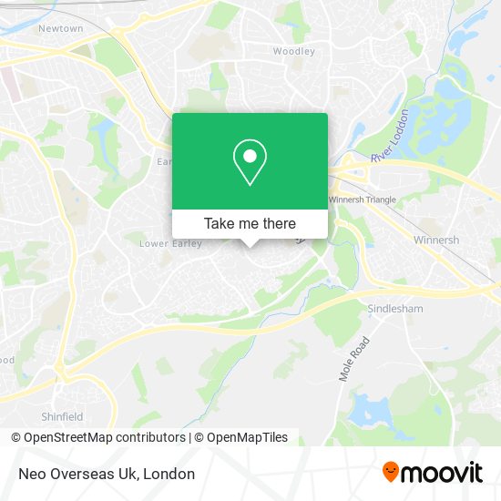 Neo Overseas Uk map