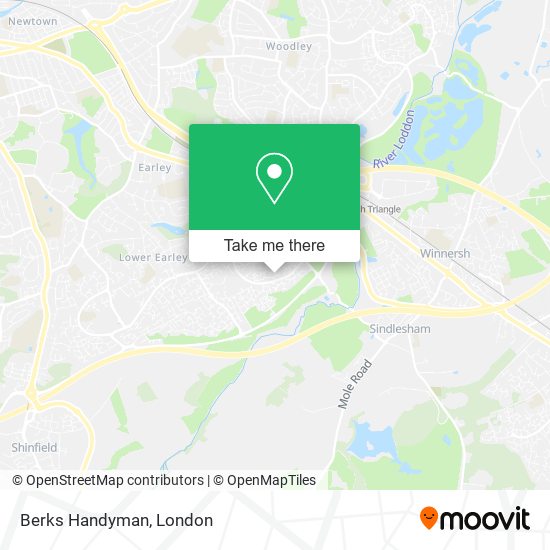 Berks Handyman map