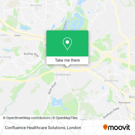 Confluence Healthcare Solutions map