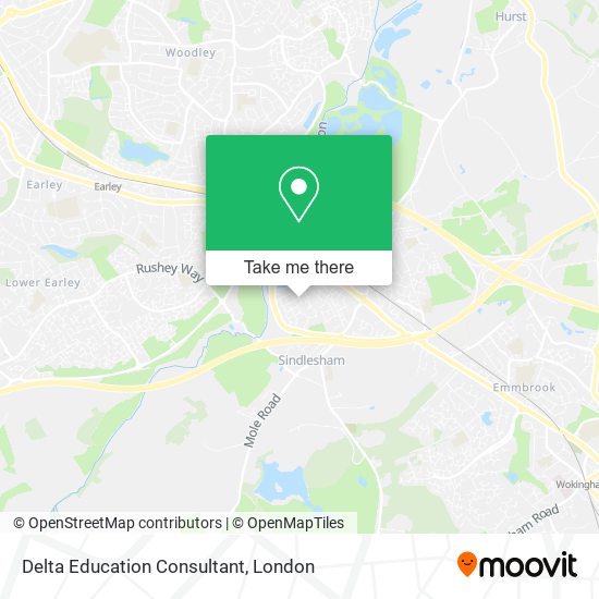 Delta Education Consultant map