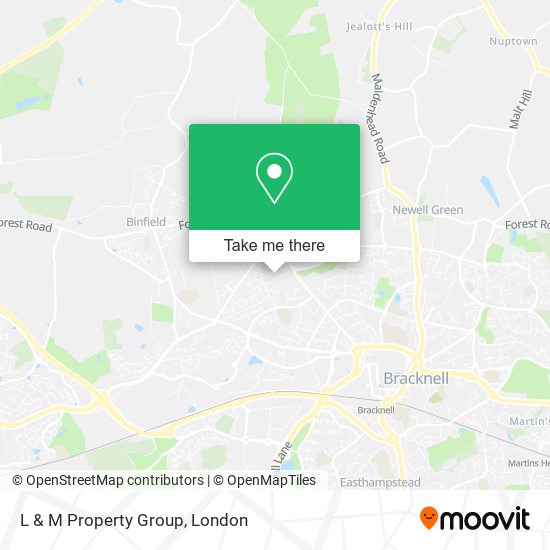 L & M Property Group map