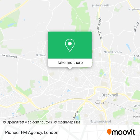 Pioneer FM Agency map