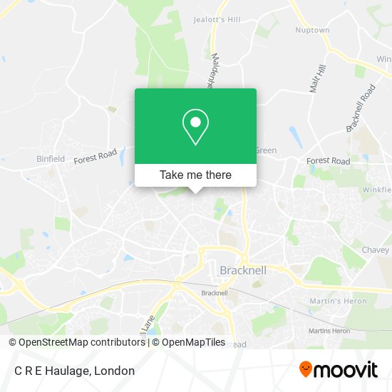 C R E Haulage map