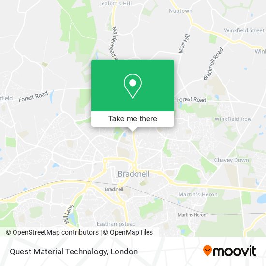 Quest Material Technology map