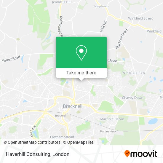 Haverhill Consulting map