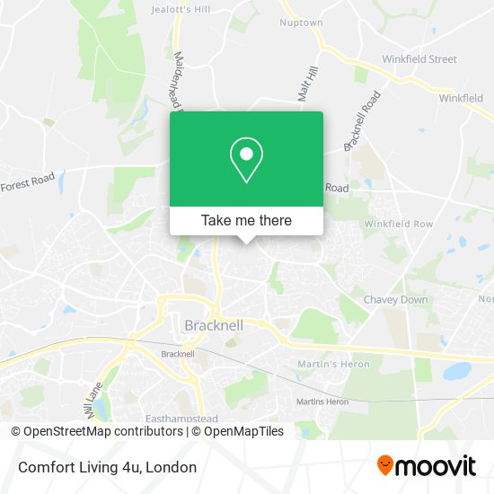 Comfort Living 4u map