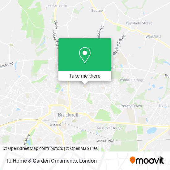 TJ Home & Garden Ornaments map