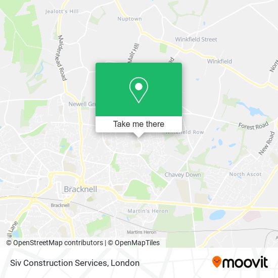 Siv Construction Services map