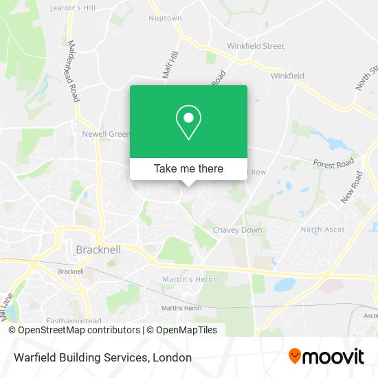 Warfield Building Services map