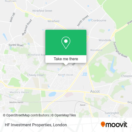HF Investment Properties map
