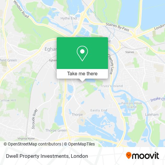 Dwell Property Investments map