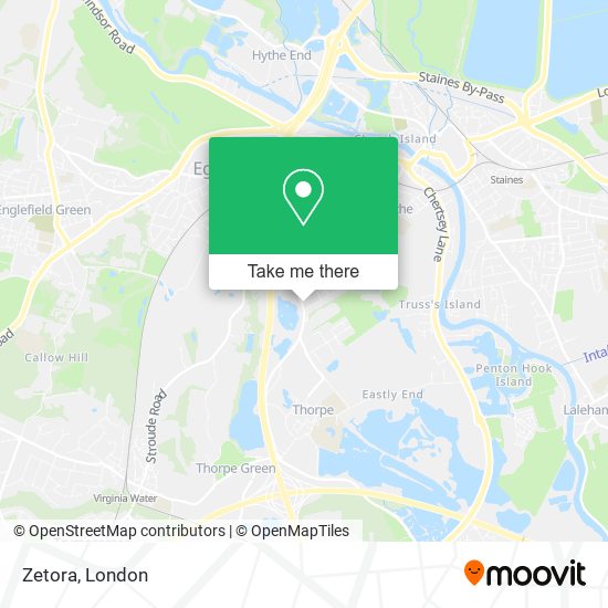Zetora map