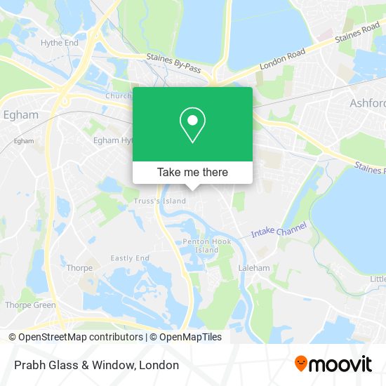 Prabh Glass & Window map