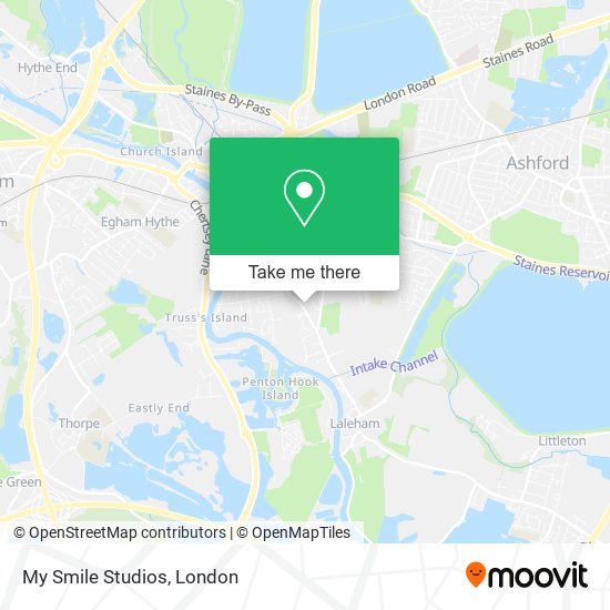 My Smile Studios map
