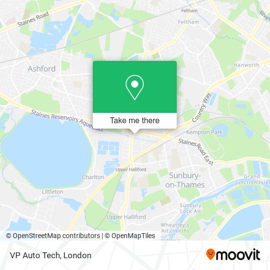 VP Auto Tech map