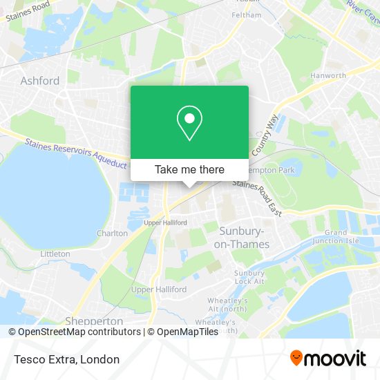 Tesco Extra map