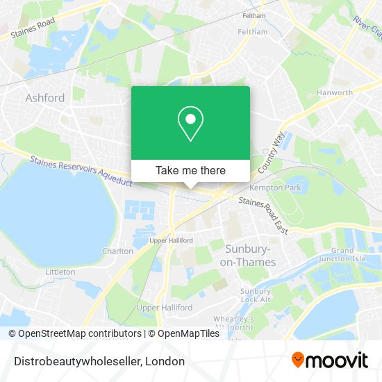 Distrobeautywholeseller map