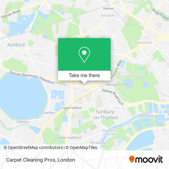 Carpet Cleaning Pros map