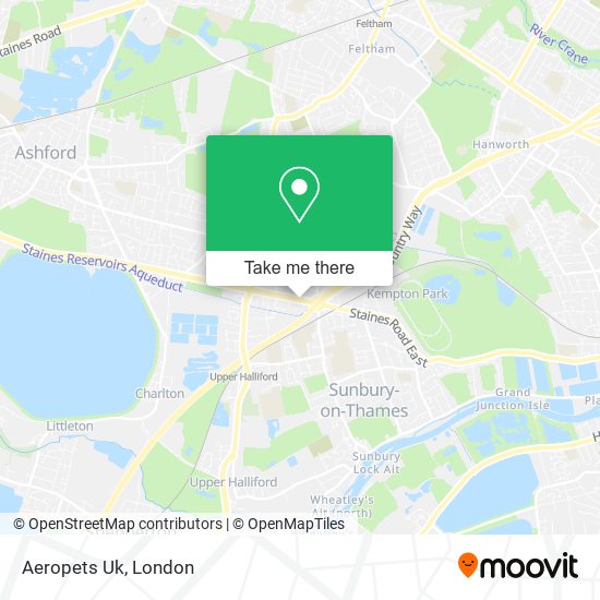 Aeropets Uk map