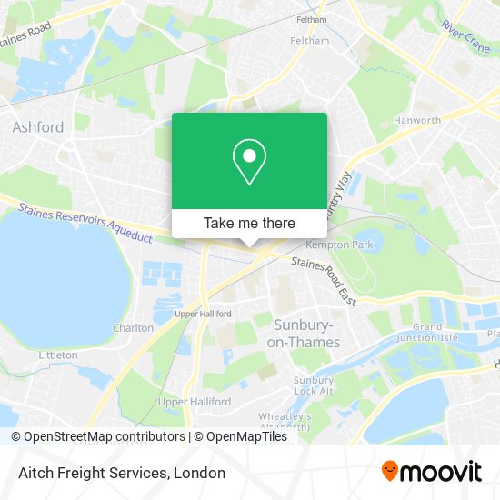 Aitch Freight Services map