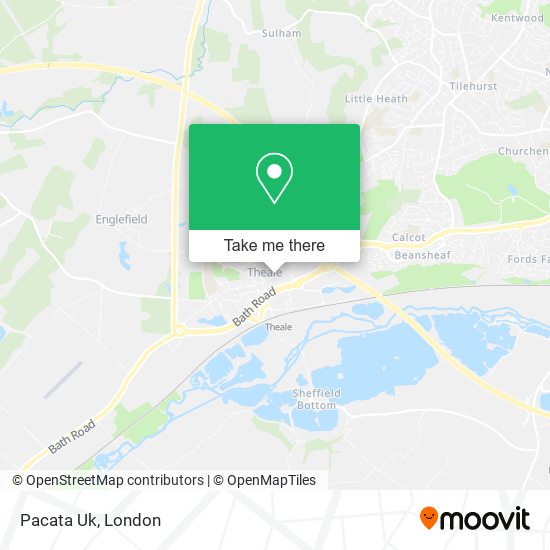 Pacata Uk map