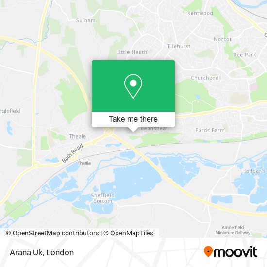 Arana Uk map