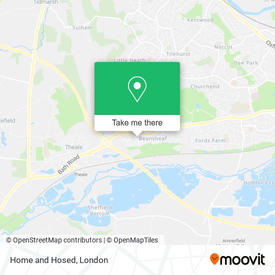 Home and Hosed map