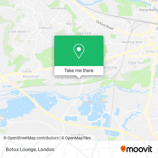 Botox Lounge map