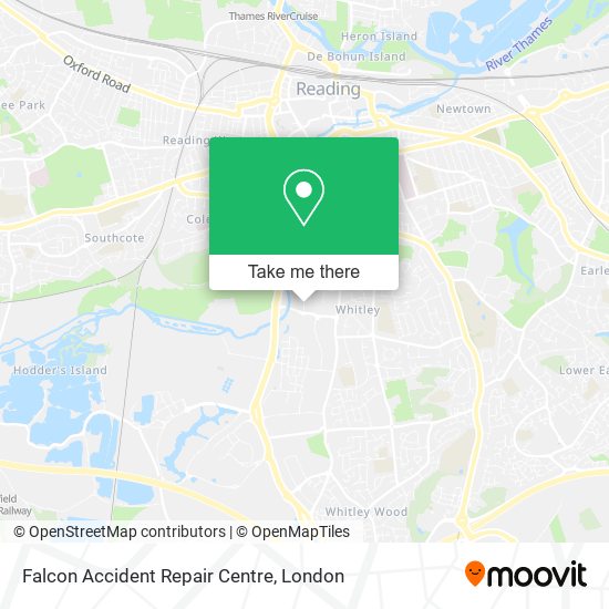 Falcon Accident Repair Centre map