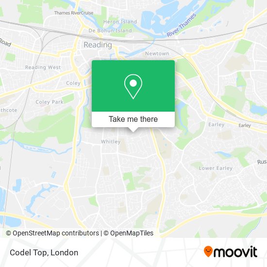 Codel Top map