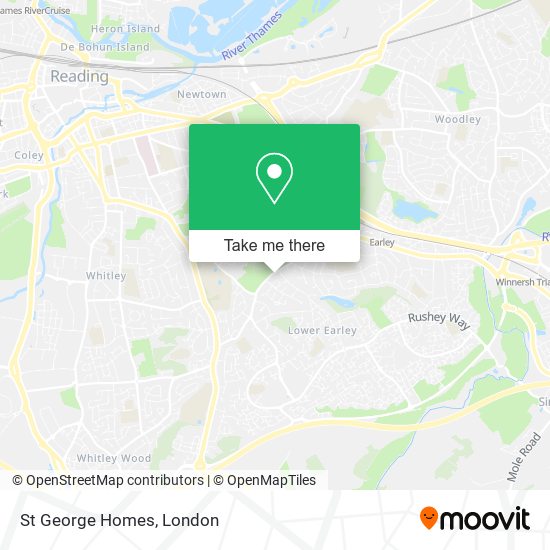 St George Homes map