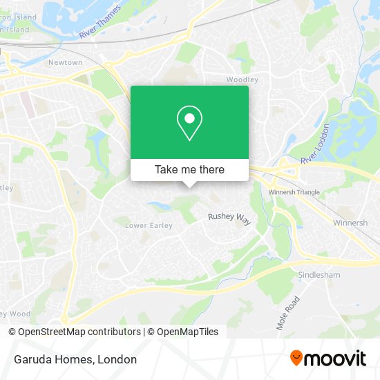 Garuda Homes map