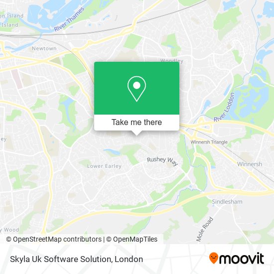 Skyla Uk Software Solution map