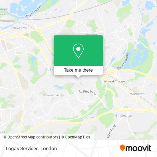 Logas Services map