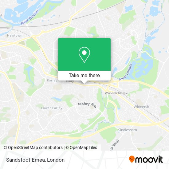 Sandsfoot Emea map